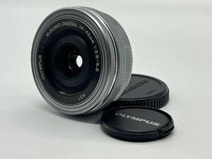 ★美品★ オリンパス OLYMPUS M.ZUIKO DIGITAL 14-42mm F3.5-5.6 EZ ED MSC ★前後キャップ付★ #974 #5130 #B19