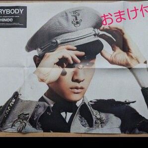 SHINee キー 公式 Everybody ポスター/フライヤー5枚付き