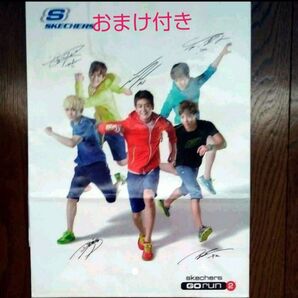 ☆激レア☆SHINee SKECHERS 公式 紙袋/フライヤー5枚付き