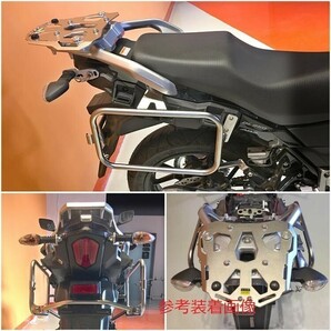 Vストローム250 V-STROM 250 2017-2020 サイドキャリア＆サイドBOX 3点セット 黒銀【car-vstrom-4】の画像9