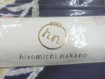 inagoya★大量入荷!!!!◇高級ゆかた◇ hiromichi nakano 【浴衣反物-注染-】 綿 反物 教材 リメイク用 未使用品 y8823cd_画像3