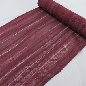 inagoya★完売必須商品★未使用【羅・羽尺】正絹 反物 生地 羽織 コート kimono fabrics B9565esの画像1