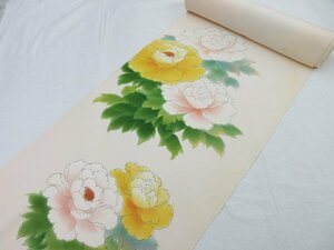 inagoya春の附下祭り★新品【附下】丹後ちりめん 正絹 着尺 反物 生地 未使用 kimono fabrics y9114db