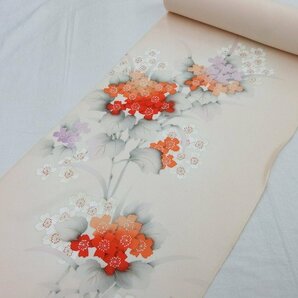 inagoya春の附下祭り★新品【附下】丹後ちりめん 正絹 着尺 反物 生地 未使用 kimono fabrics y9119dbの画像1