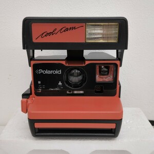 Polaroid 600 Cool Cam Red ポラロイド ポラロイドカメラ レッド 動作未確認 クールカム インスタント