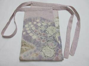 *. work silk handmade man and woman use .. flower . pattern entering ... undergarment fundoshi ( fundoshi )N3