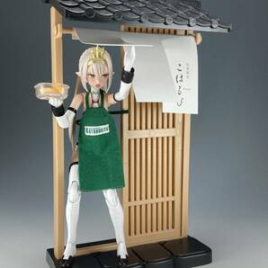 和室 のれん ミニチュア 昭和レトロ リアル 1/12スケール フィギュア 撮影 ドールハウス家具 バービー ジオラマ シルバニア リカちゃんの画像2