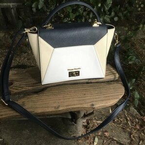 ★ 【新品未使用】 ハッピーキャンドル HAPPY CANDLE レザーバッグ bag ハンドバッグ トート ショルダーバッグの画像1