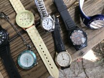 ★　【ジャンク品　現状渡し】　まとめて　腕時計　watch　時計　GARMIN　ガーミン　DIESEL　ディーゼル　gavarnie　ELNARD　ICE　geneva_画像8