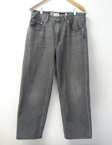 ◆国内正規 Levi's リーバイス 32/31 美 SILVERTAB シルバータブ LOOSE FIT PC9-A3421-0000 デニム パンツ ブラック ウォッシュ グレー