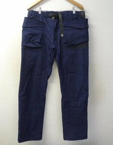 ◆grn GRN GARDEN PANTS ガーデン パンツ ファティーグ デニム パンツ GN2329Q サイズL 美 INDIGO