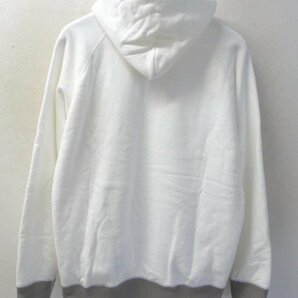 ◆Graphpaper × LOOPWHEELER / グラフペーパー × ループウィラー 20SS ハーフジップ パーカー 1 白系 GU201-70171B Half-Zip Parkaの画像3