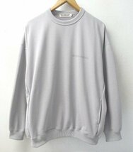 ◆COOTIE クーティー 22ss COOTIE / Dry Tech Sweat Crew -Gray ロゴプリント クルーネック スウェット グレー サイズS 美　定価20900円_画像1