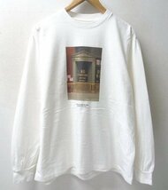 ◆marka マーカ 23ss 美品 TEE L/S YUJI TAKEUCHI DOOR NO PARKING フォト　ロンT Tシャツ サイズ 2 M23A-20CS03C_画像1