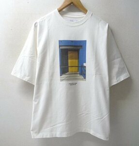 *markama-ka23ss S/S Yuji Takeuchi (DOOR YELLOW) (M23A-20CS04B) искусство фото футболка белый размер 2 прекрасный 