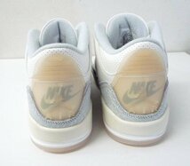 ◆国内正規 新品 2024 NIKE AIR JORDAN 3 RETRO CRAFT26.5cm ナイキ エアジョーダン 3 アイボリー レトロ クラフト スニーカーFJ9479-100_画像6