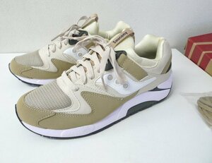 ◆saucony サッカニー GRID 9000 グリッド スニーカー ベージュ系　27cm 美 サイズ9