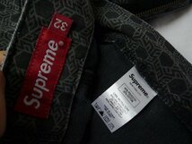 ◆Supreme シュプリーム 総柄 カットオフ パンツ サイズ32 希少 ダメージ 汚れあり_画像7