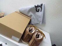 ◆UGG × NEIGHBORHOOD アグ コラボ ネイバーフッド スウェード ムートン レースアップ ブーツ ブラウン サイズ26 美　_画像10