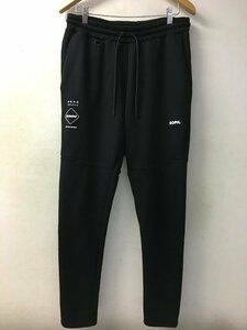 ◆F.C.Real Bristol FCRB 21AW サイズ L 黒 POLARTEC POWER STRETCH TRAINING PANTS FCRB-212049 ポーラテック パワー ストレッチ パンツ