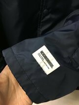 ◆NEIGHBORHOOD ネイバーフッド サイズL 24ss 新品タグ付 NEIGHBORHOOD NH X MAJOR FORCE . WINDBREAKER JACKET コーチジャケット NAVY_画像3