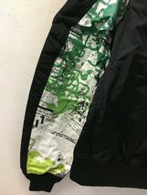 ◆uniform experiment fragment 21ss 新品タグ付 ASGER JORN ALPHA MA-1 JACKET BLACK アルファ ボンバー　ジャケット UE-210000_画像9