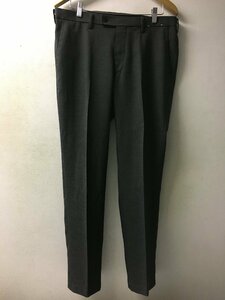 ◆ユニクロ 感動 スラックス パンツ 321-19733 サイズW85　グレー系 UNIQLO