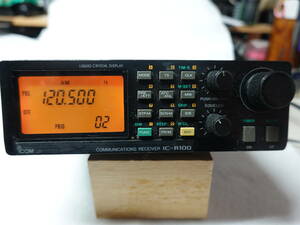 ICOM IC-R100 動作確認済み　SERIAL NO.07472　