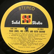 原信夫Collection 傷なし美盤 美ジャケ 1968年 米国 本国初盤 LPレコード The Big Band Sound Of Thad Jones Mel Lewis ft.Miss Ruth Brown_画像7