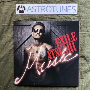 傷なし美盤 美ジャケ ほぼ新品 2014年 アツシ (佐藤篤志) Atsushi (Exile) 3枚組LPレコード Music 限定生産盤