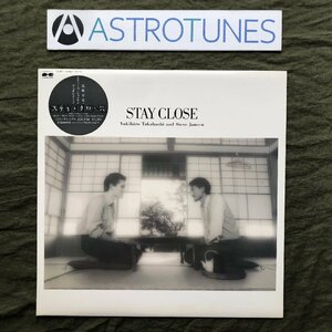 傷なし美盤 良ジャケ 両面マト1A1 1986年 高橋幸宏 & スティーブ・ジャンセン Yukihiro Takahashi & Steve Jansen LPレコード Stay Close