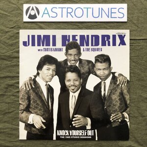 美盤良ジャケ 激レア 2000年 英国盤 ジミ・ヘンドリックス Jimi Hendrix with Curtis Knight & The Squires LPレコード Knock Yourself Out