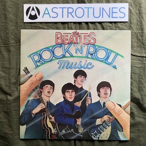 美盤 良ジャケ 全面HTM刻印 1976年 Parlophone PCSP719 英国 本国オリジナル盤 Beatles 2枚組LPレコード Rock 'N' Roll Music