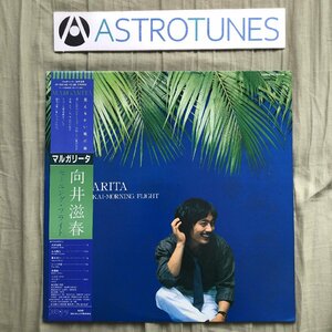 良盤 1981年 向井滋春 モーニング・フライト LPレコード マルガリータ Margarita 帯付 Jazz Fusion 斎藤誠 トニー木庭 廣木光一 ペッカー