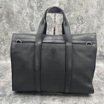 ●極美品 2way●COACH コーチ メンズ メトロポリタン ポートフォリオ ブリーフケース トートバッグ ビジネスバッグ ブラック 黒色 レザー_画像3