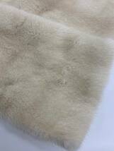 フォクシーブティック MINK WARM STOLE 37459 ファーストール ベージュ ミンク カシミヤ IT1A2628IK64_画像7