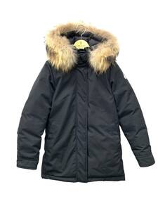 ピレネックス BORDEAUX FUR CFU261900043 ダウンジャケット 38 ブラック ファー フード ITYFVW57D5A6