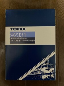 【ジャンク】TOMIX 92331 JR 14系客車(ユーロライナー色)セット