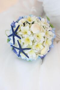 * beautiful goods * shell wedding bouquet 