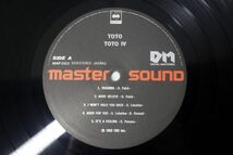 y02/LP/マスターサウンド 高音質LP/Toto Toto IV 聖なる剣 帯付 美盤 /Master Sound 高音質盤 30AP 2312_画像6