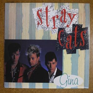 f08/EP/美品　Stray Cats - Gina/UK　MT67　ストレイ・キャッツ