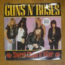 f08/EP/未開封　Guns N' Roses - Sweet Child O' Mine Remix/UK GEF55W　tattooシール_画像1