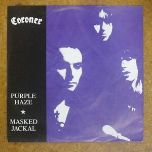 f08/EP/CORONER/PURPLE HAZE　デヴュー・シングル　NOISE　N0119-6