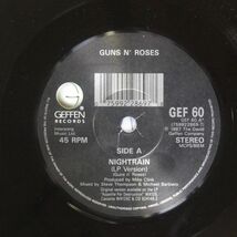 f08/EP/Guns N' Roses - Nightrain/Geffen Records 759 922 869-7/ガンズアンドローゼズ_画像4