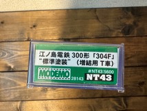 MODEMO モデモ NT43 江ノ島電鉄 300形 304F 標準塗装 増結用T車_画像1