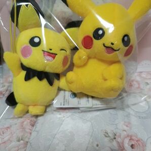 ポケットモンスター　ピカチュウ　ピカチュウ　マスコットぬいぐるみセット