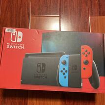 バッテリー強化版 新モデル 任天堂 ニンテンドースイッチ Nintendo Switch 本体 中古ネオンブルー ネオンレッド 初期動作確認済_画像1