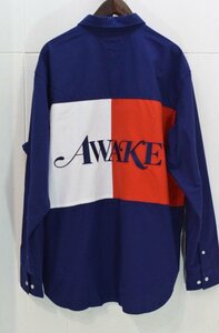 ■Tommy x Awake NY バックフラッグシャツ■トミーヒルフィガー 長袖シャツ