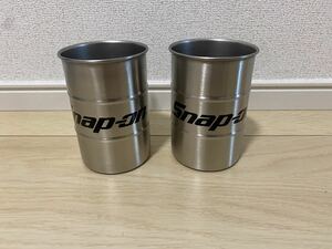 Snap-onスナップオンスナップオン ドラム缶型 マグカップ ステンレス 2個セット 限定品 TRU1410MC made in japan 新品