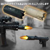 ACETECH Blaster 銃火トレーサー マズルフラッシュ M14 逆ネジとM11正ネジ サバゲー グレーン 蓄光弾 適用 エアガン ガスガン 電動ガン mp5_画像2